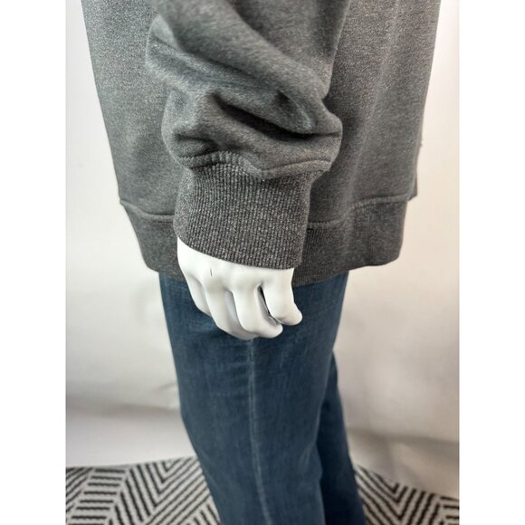 Izod Advantage Performance Stretch Grey Quarter-Zip Pullover Sweatshirt XL - Picture 6 of 16